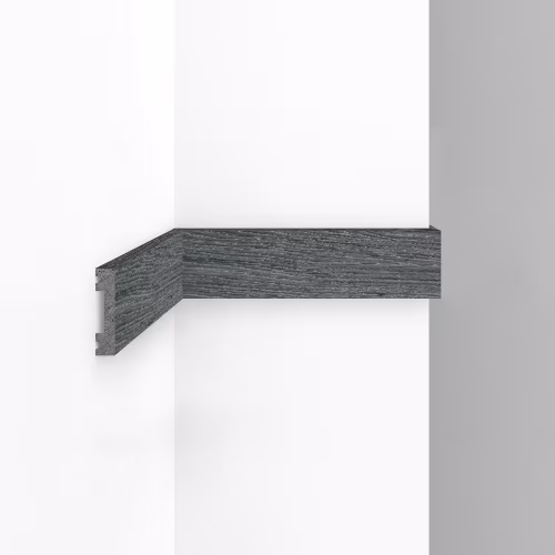 Молдинг из полистирола Decomaster Eco Line D162-87 Дуб титан 2900×41×10