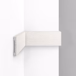 Молдинг из полистирола Decomaster Eco Line D157-1070 Дуб молочный 2900×66×13