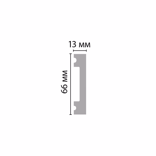 Молдинг из полистирола Decomaster Eco Line D157-1629G 2900×66×13