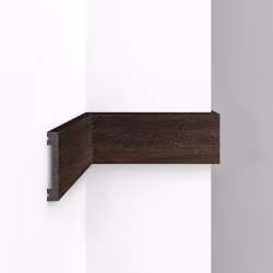 Молдинг из полистирола Decomaster Eco Line D157-438 Махагон 2900×66×13