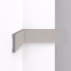 Молдинг из полистирола Decomaster Eco Line D157-77 Дуб капучино 2900×66×13