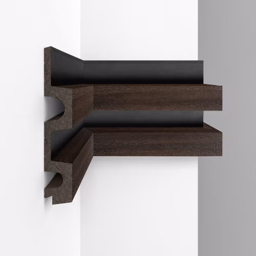 Стеновая панель Decomaster Eco Line D302-438D Махагон 2900×122×21