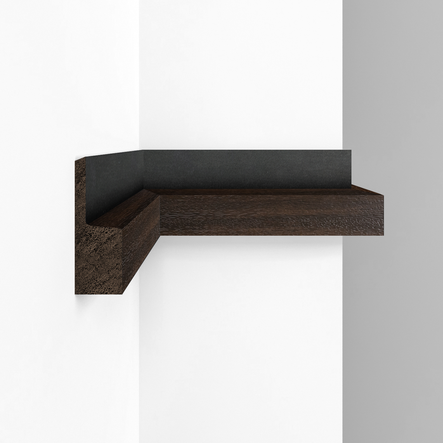 Финишный молдинг Decomaster Eco Line D305-438D Махагон 2900×61×21