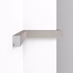 Финишный молдинг Decomaster Eco Line D405-77 Дуб капучино 2900×31×21