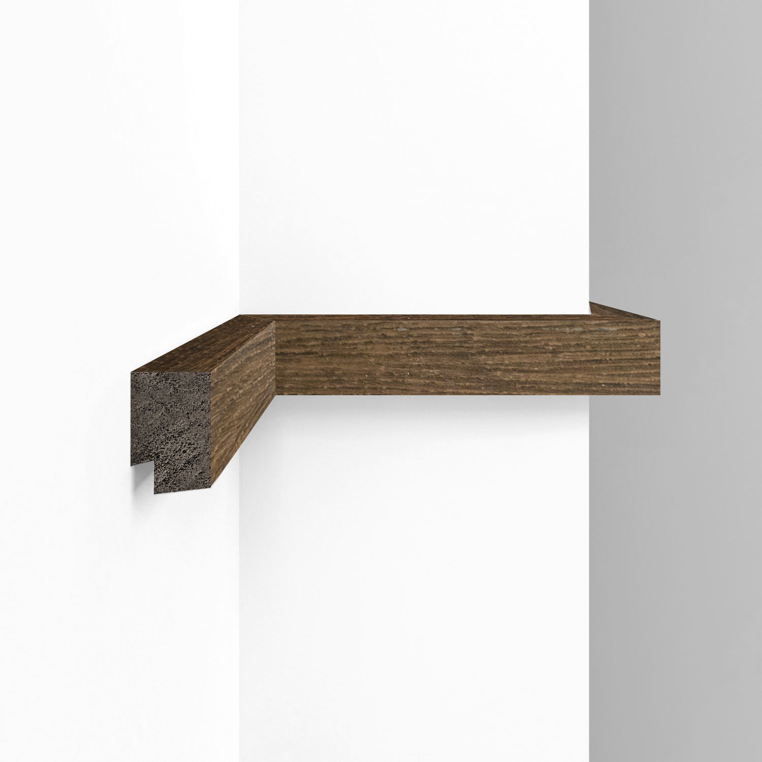 Финишный молдинг Decomaster Eco Line D405-81 Орех 2900×31×21