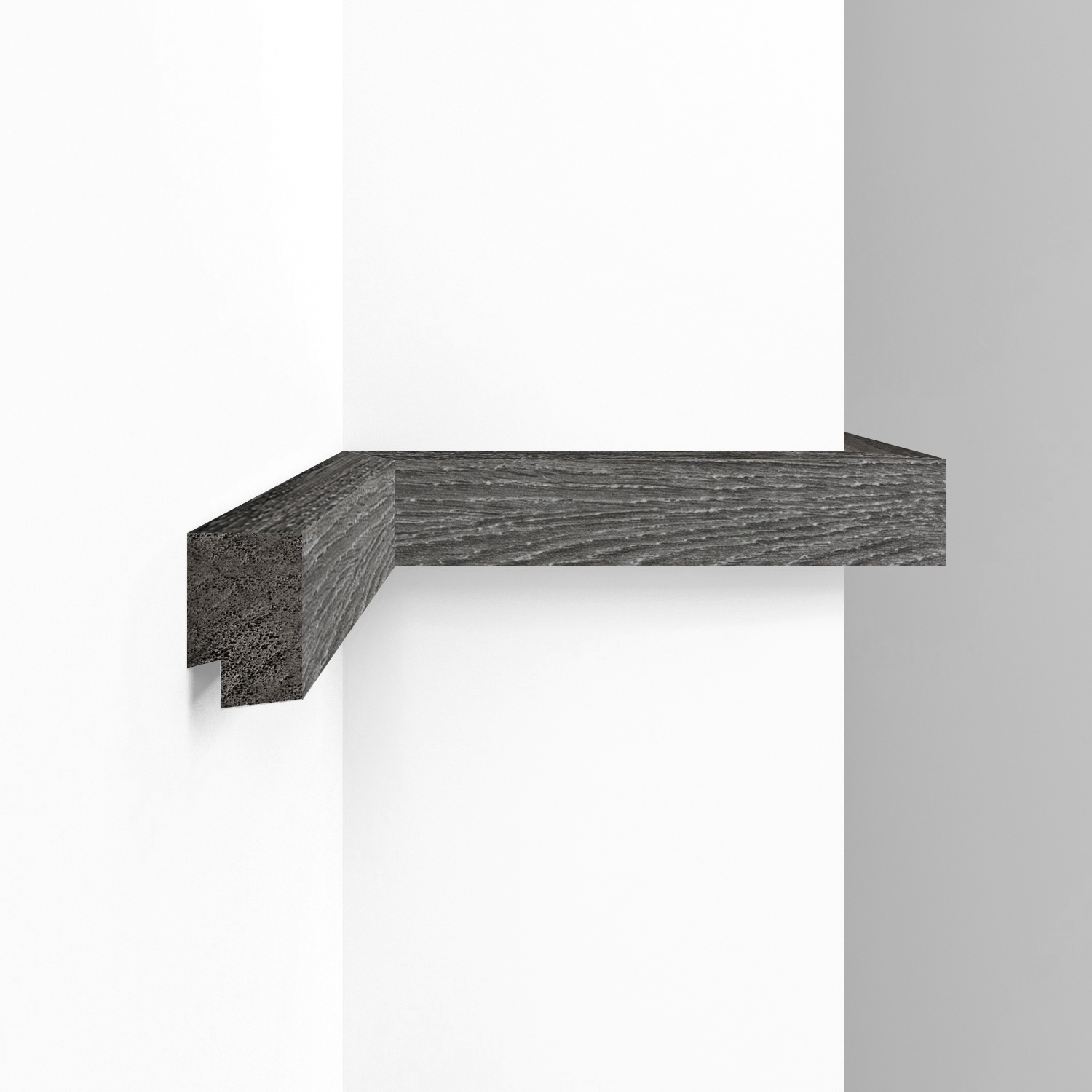 Финишный молдинг Decomaster Eco Line D405-86 Дуб скандинавский 2900×31×21