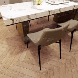 Ламинат Alpine Floor Herringbone 12 Дуб Тироль LF105-07 венгерская елка 600×100×12