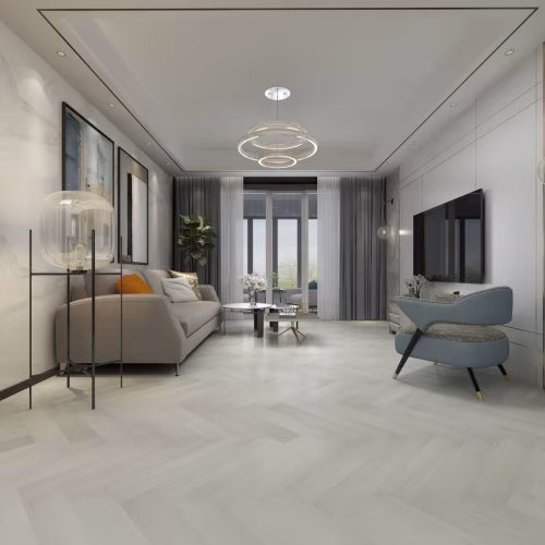 Кварцвиниловый SPC ламинат Damy Floor London Йорк 191023EL-04 венгерская елка 615×123×4