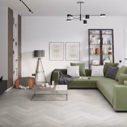 Кварцвиниловый SPC ламинат Damy Floor London Йорк 191023EL-04 венгерская елка 615×123×4