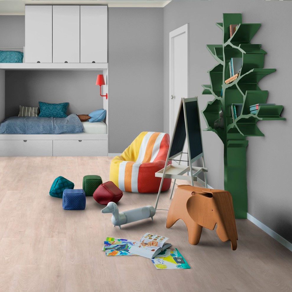 Кварцвиниловая плитка Tarkett Art Vinyl клеевая New Age Norman 914,4×152,4×2,1 фото в интерьере