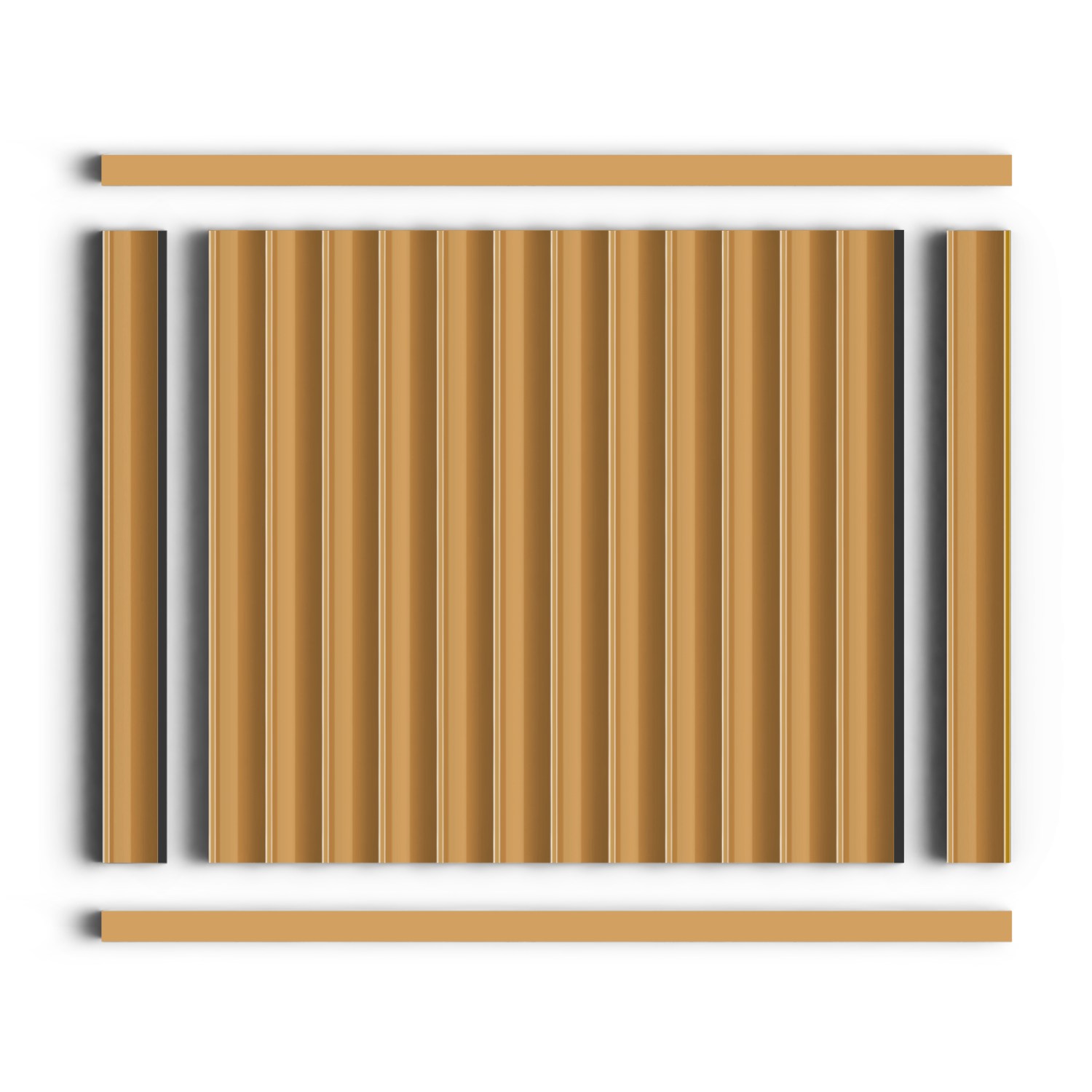 Молдинг из полистирола Hiwood D12V1 G365 2700×12×12