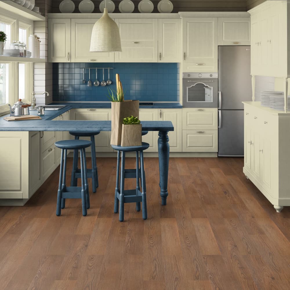 Кварцвиниловая плитка Tarkett Art Vinyl клеевая New Age Exotic 914,4×152,4×2,1 фото в интерьере