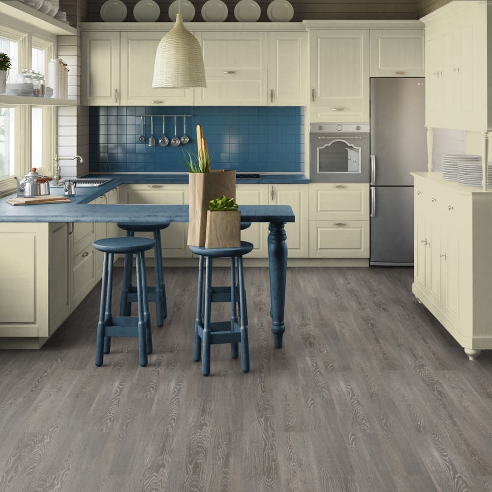 Кварцвиниловая плитка Tarkett Art Vinyl клеевая New Age Orient 914,4×152,4×2,1 фото в интерьере