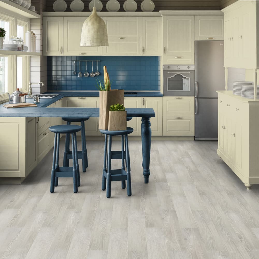 Кварцвиниловая плитка Tarkett Art Vinyl клеевая New Age Volo 914,4×152,4×2,1 фото в интерьере