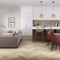 Кварцвиниловый SPC ламинат Damy Floor London Честер 200415EL-01 венгерская елка 615×123×4