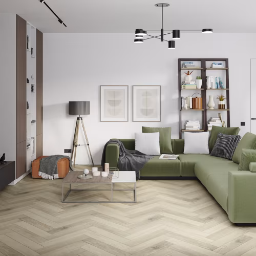 Кварцвиниловый SPC ламинат Damy Floor London Честер 200415EL-01 венгерская елка 615×123×4