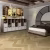 Кварцвиниловая плитка Damy Floor клеевая London LVT Эдинбург 191023EL-13-LVT венгерская елка 590×118×2,5 фото в интерьере