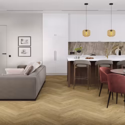 Кварцвиниловый SPC ламинат Damy Floor London Эдинбург 191023EL-13 венгерская елка 615×123×4