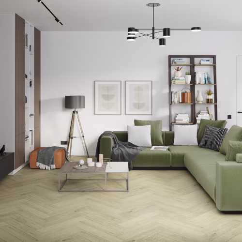 Кварцвиниловый SPC ламинат Damy Floor London Бристоль 191023EL-02 венгерская елка 615×123×4