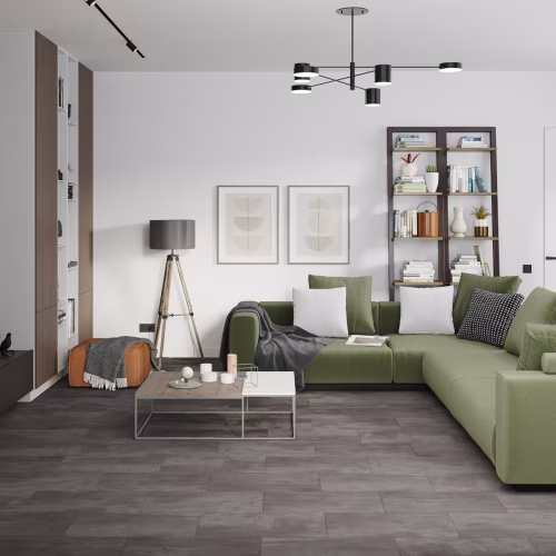 Кварцвиниловый SPC ламинат Damy Floor Ascent Strong Вайсхорн K3053-3-ST 610×305×5