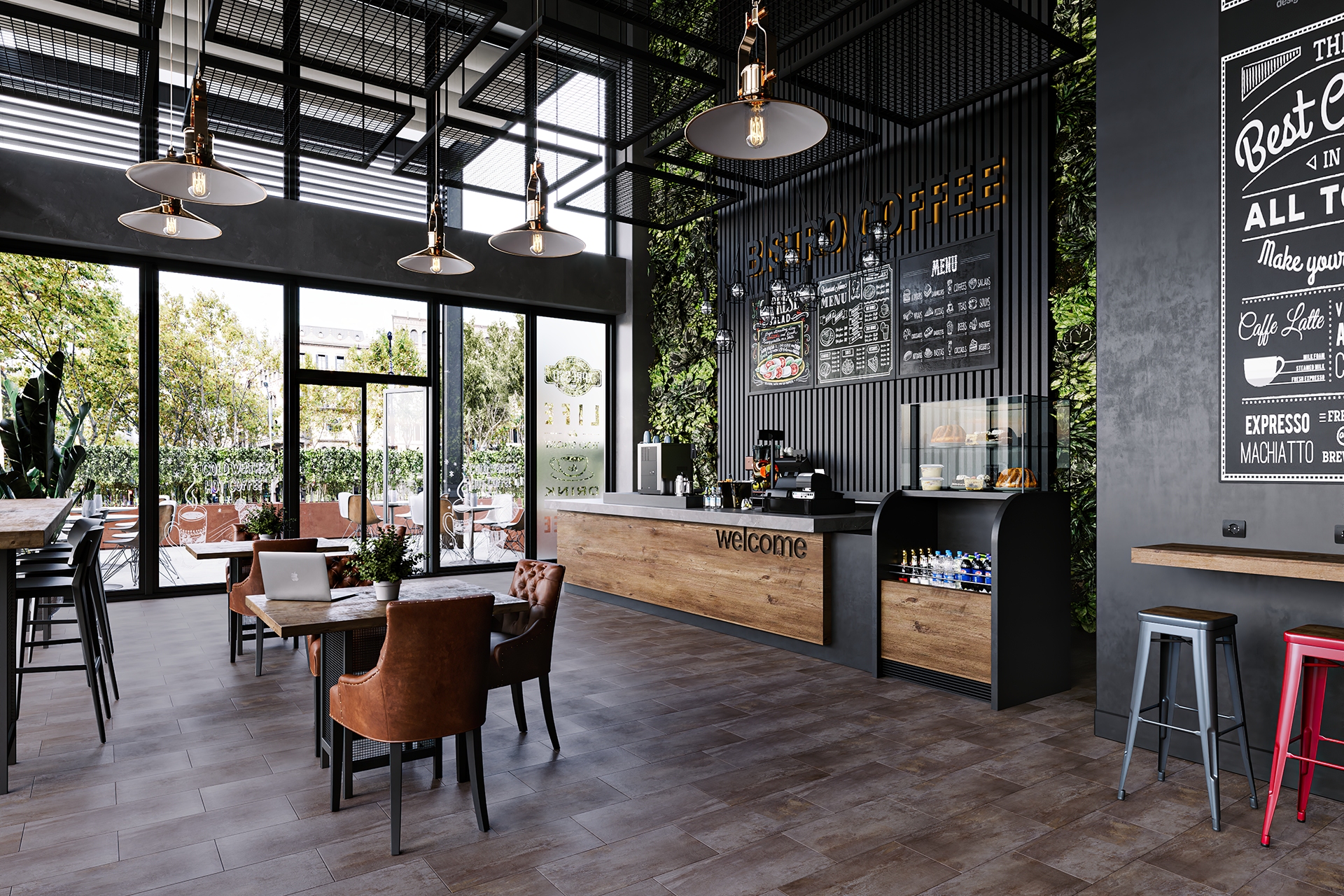 Кварцвиниловый SPC ламинат Damy Floor Ascent Strong Вайсхорн Weisshorn K3053-3-ST 610×305×5 фото в интерьере