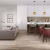Кварцвиниловая плитка Damy Floor клеевая Family LVT Дуб Натуральный 6607-9-LVT 1227×187×2,5 фото в интерьере