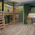 Кварцвиниловая плитка Damy Floor клеевая Family LVT Дуб Натуральный 6607-9-LVT 1227×187×2,5 фото в интерьере