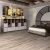 Кварцвиниловая плитка Damy Floor клеевая Family LVT Дуб Натуральный 6607-9-LVT 1227×187×2,5 фото в интерьере