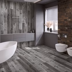 Кварцвиниловый SPC ламинат Damy Floor Family Дуб Сильвер T7020-23 1220×180×4