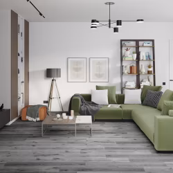 Кварцвиниловый SPC ламинат Damy Floor Family Дуб Сильвер T7020-23 1220×180×4