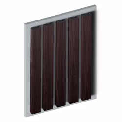 Рейка декоративная Hiwood LB40 BR395 2700×40×20