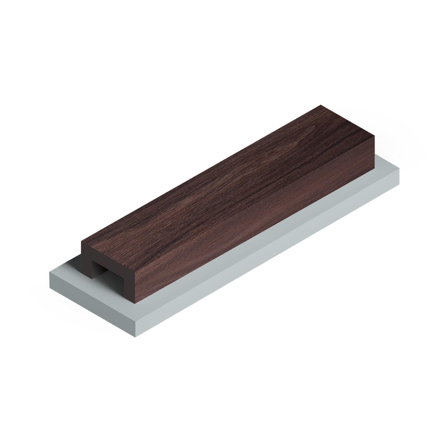 Рейка декоративная Hiwood LB40 BR395 2700×40×20