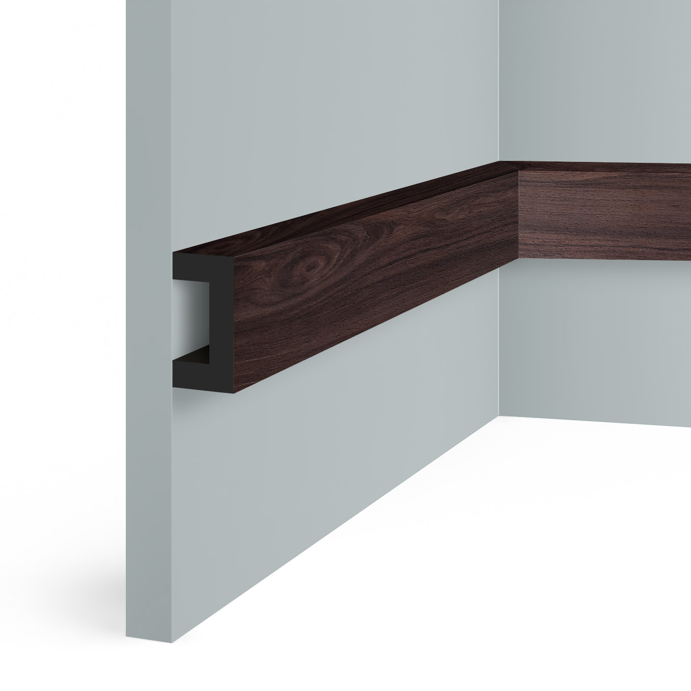 Рейка декоративная Hiwood LB40 BR395 2700×40×20