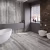 Кварцвиниловый SPC ламинат Damy Floor Family Дуб Классический Серый T7020-2 1220×180×4 фото в интерьере