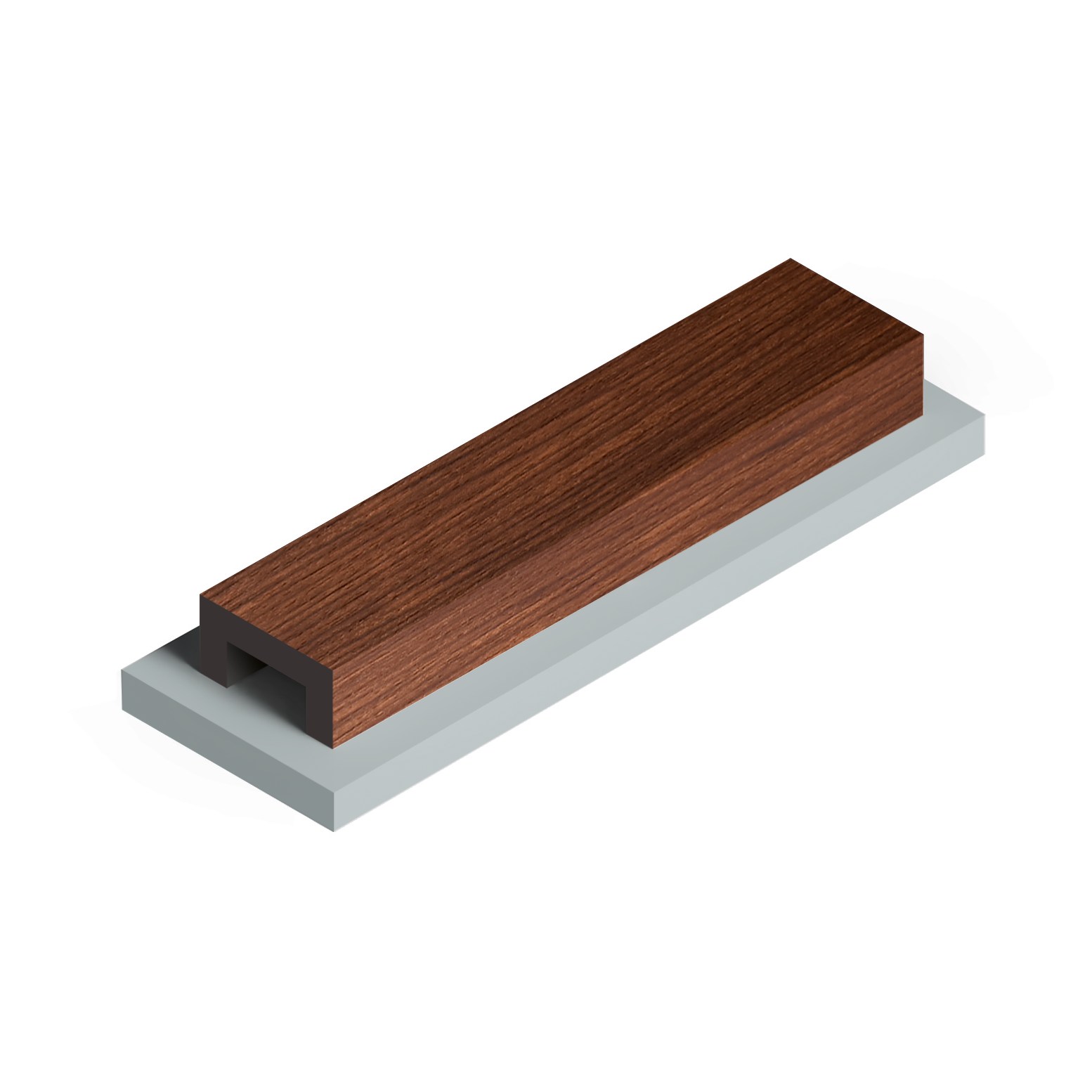 Рейка декоративная Hiwood LB40 BR396 2700×40×20