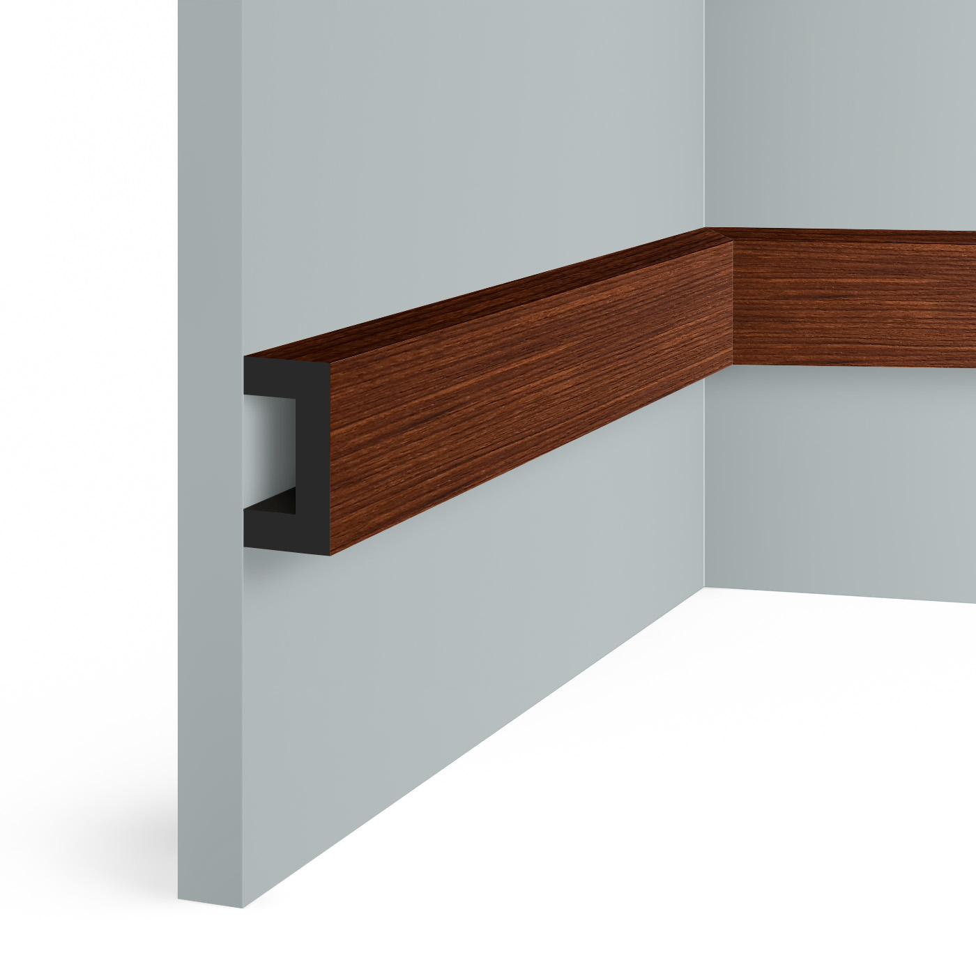 Рейка декоративная Hiwood LB40 BR396 2700×40×20