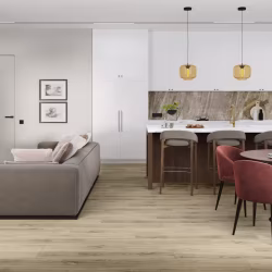 Кварцвиниловый SPC ламинат Damy Floor Family Дуб Белый SL3739-3 1220×180×4