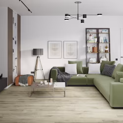 Кварцвиниловый SPC ламинат Damy Floor Family Дуб Белый SL3739-3 1220×180×4