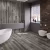 Кварцвиниловый SPC ламинат Damy Floor Family Дуб Состаренный Серый T7020-5D 1220×180×4 фото в интерьере