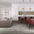 Кварцвиниловый SPC ламинат Damy Floor Family Дуб Состаренный Серый T7020-5D 1220×180×4 фото в интерьере