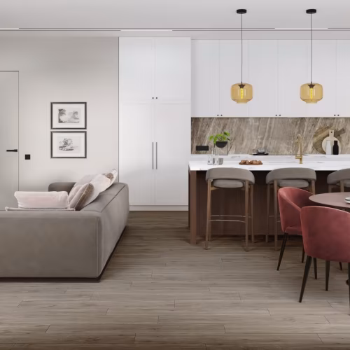 Кварцвиниловая плитка Damy Floor клеевая Family LVT Дуб Горный TCM298-26-LVT 1227×187×2,5