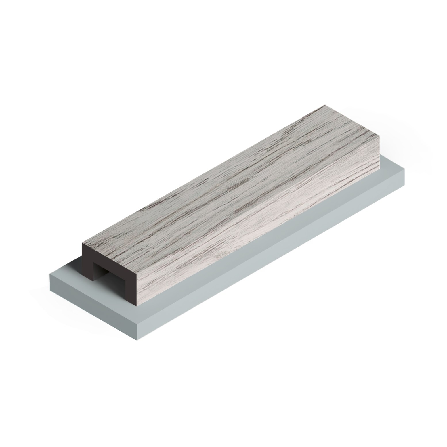 Рейка декоративная Hiwood LB40 GR24 2700×40×20