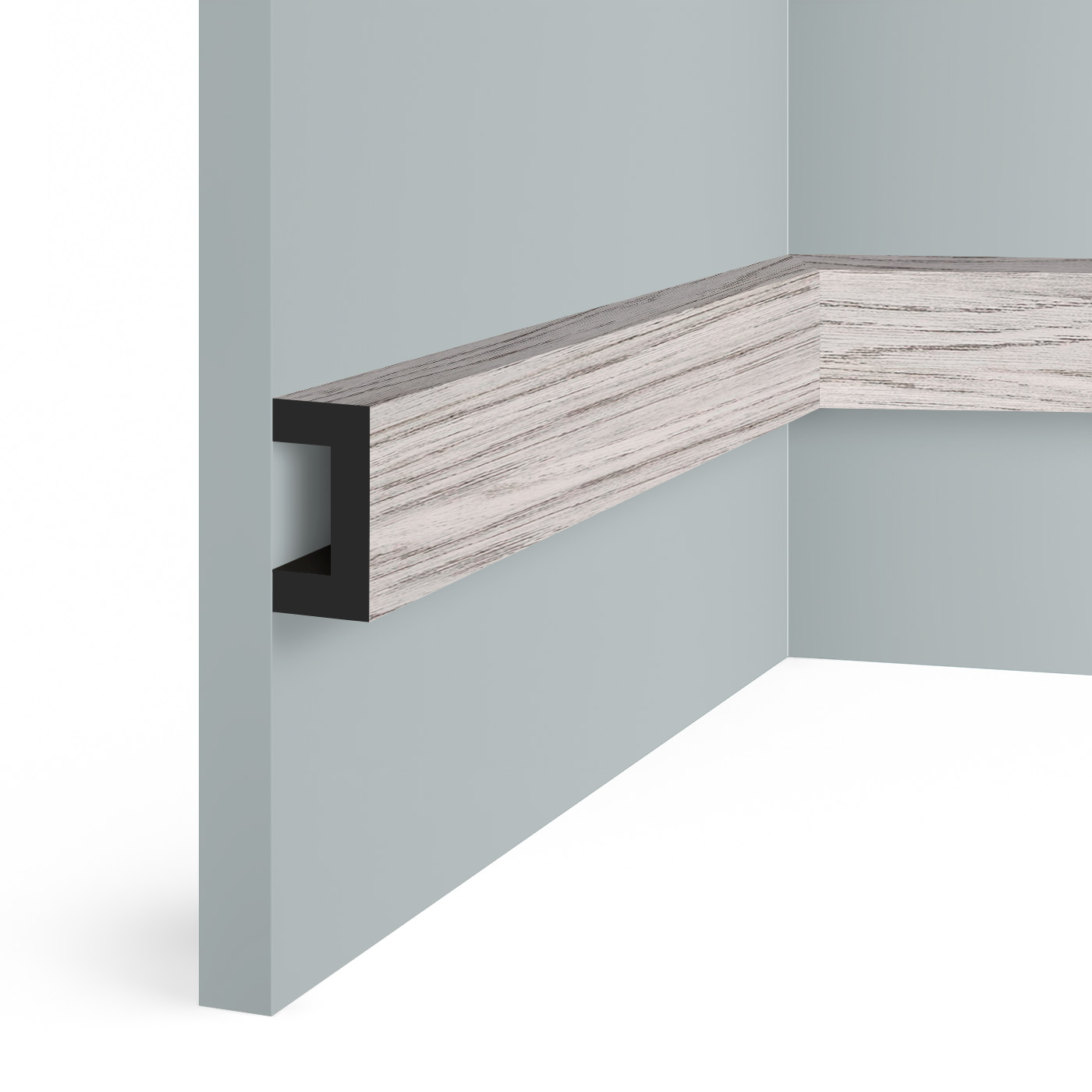 Рейка декоративная Hiwood LB40 GR24 2700×40×20