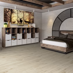 Кварцвиниловый SPC ламинат Damy Floor Family Дуб Светлый TCM285-15 1220×180×4