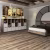 Кварцвиниловая плитка Damy Floor клеевая Family LVT Дуб Изысканный JC8271-7-LVT 1227×187×2,5 фото в интерьере