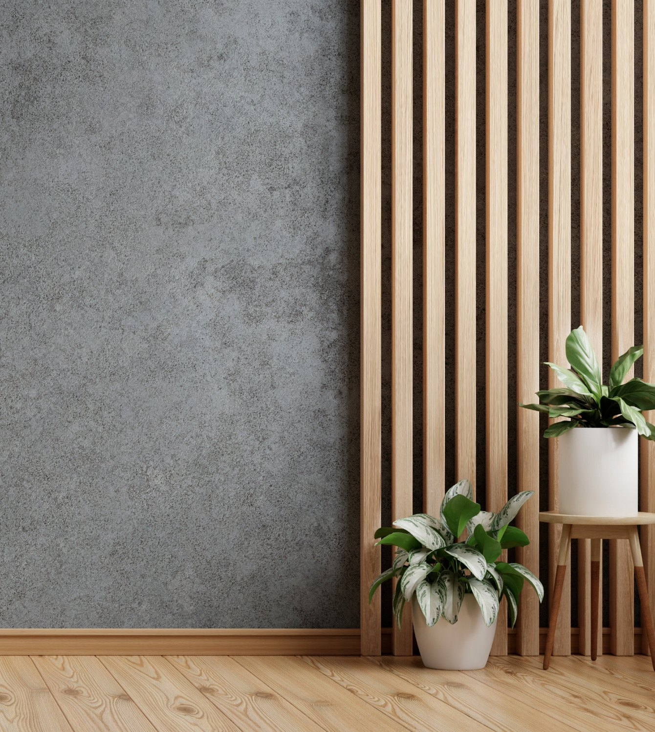 Рейка декоративная Hiwood LB40 BR417 2700×40×20 фото в интерьере