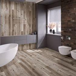 Кварцвиниловый SPC ламинат Damy Floor Family Дуб Лофт 1508-1 1220×180×4
