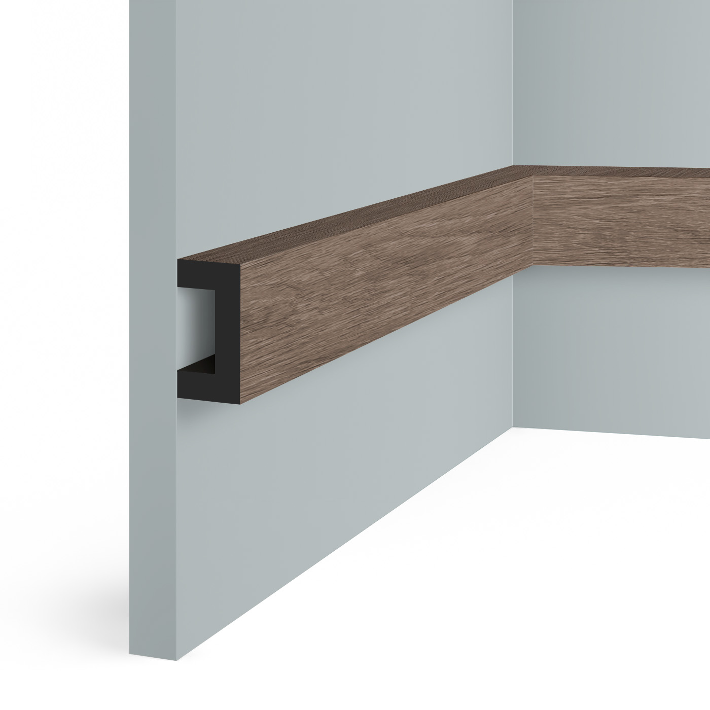 Рейка декоративная Hiwood LB40 BR490 2700×40×20