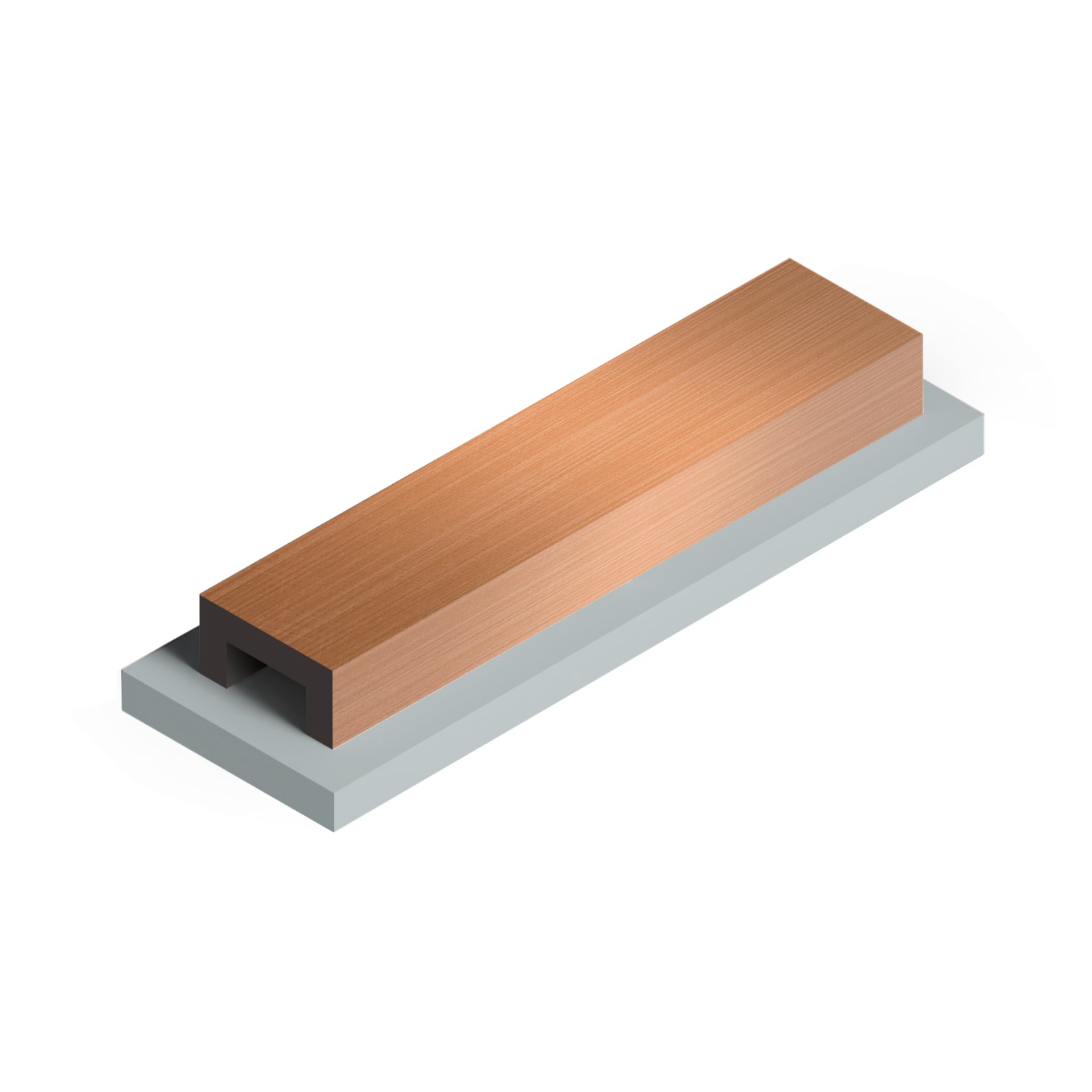 Рейка декоративная Hiwood LB40 G216 2700×40×20