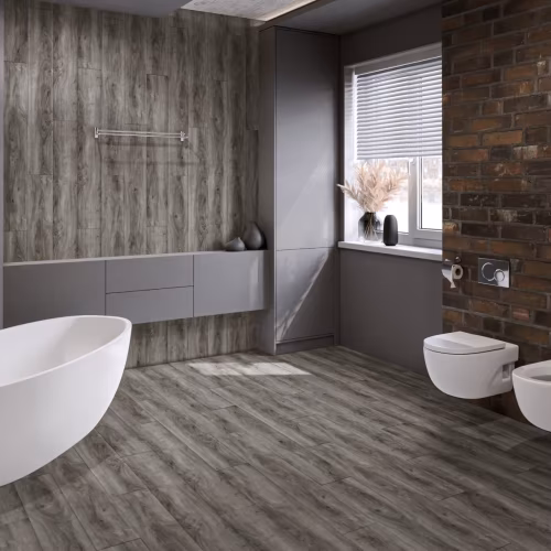 Кварцвиниловый SPC ламинат Damy Floor Family Дуб Кантри TCM359-25 1220×180×4